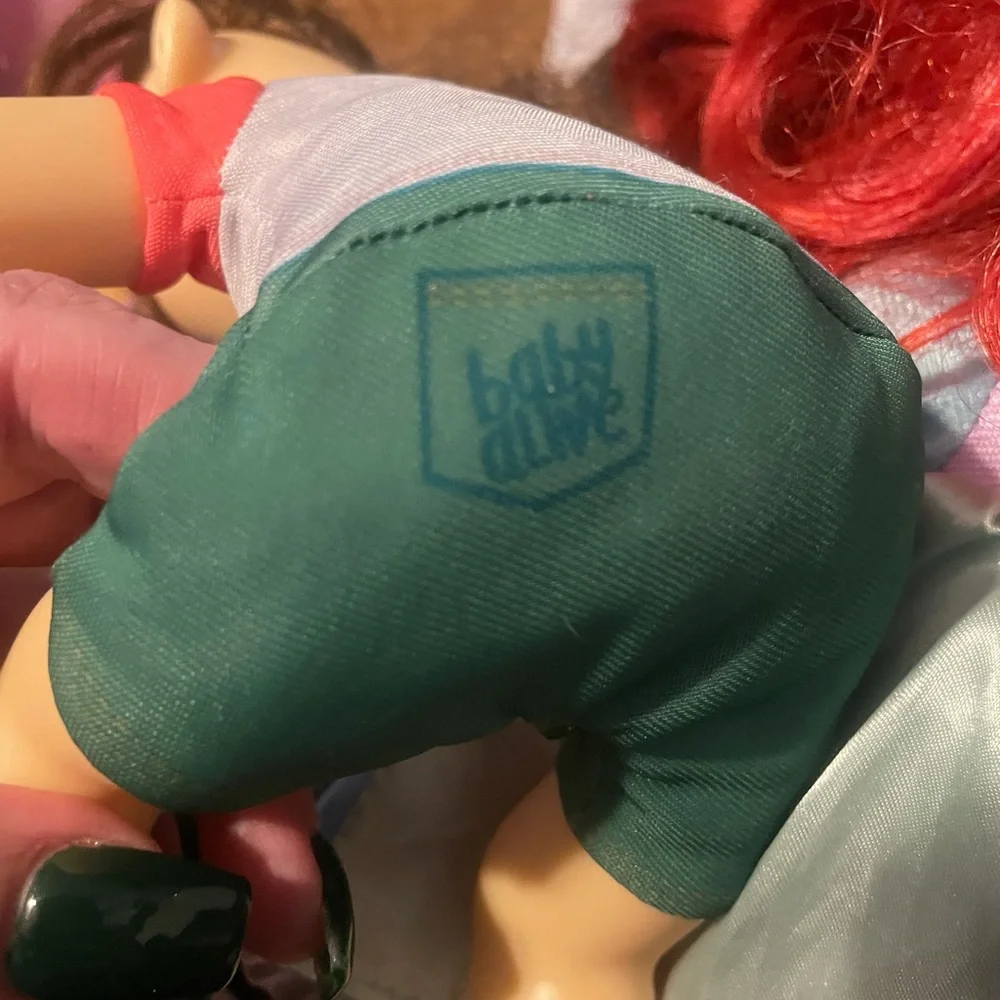 Disney Princess Ariel baby & baby alive soft body